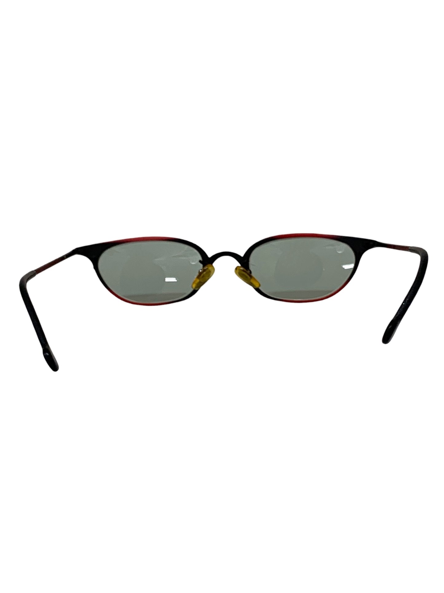 エルエーアイワークス 427 メガネ 眼鏡 レッド メタルフレーム フルリム オーバル IT6QZ0E26AZ8