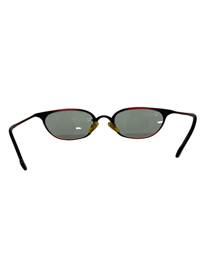 エルエーアイワークス 427 メガネ 眼鏡 レッド メタルフレーム フルリム オーバル IT6QZ0E26AZ8