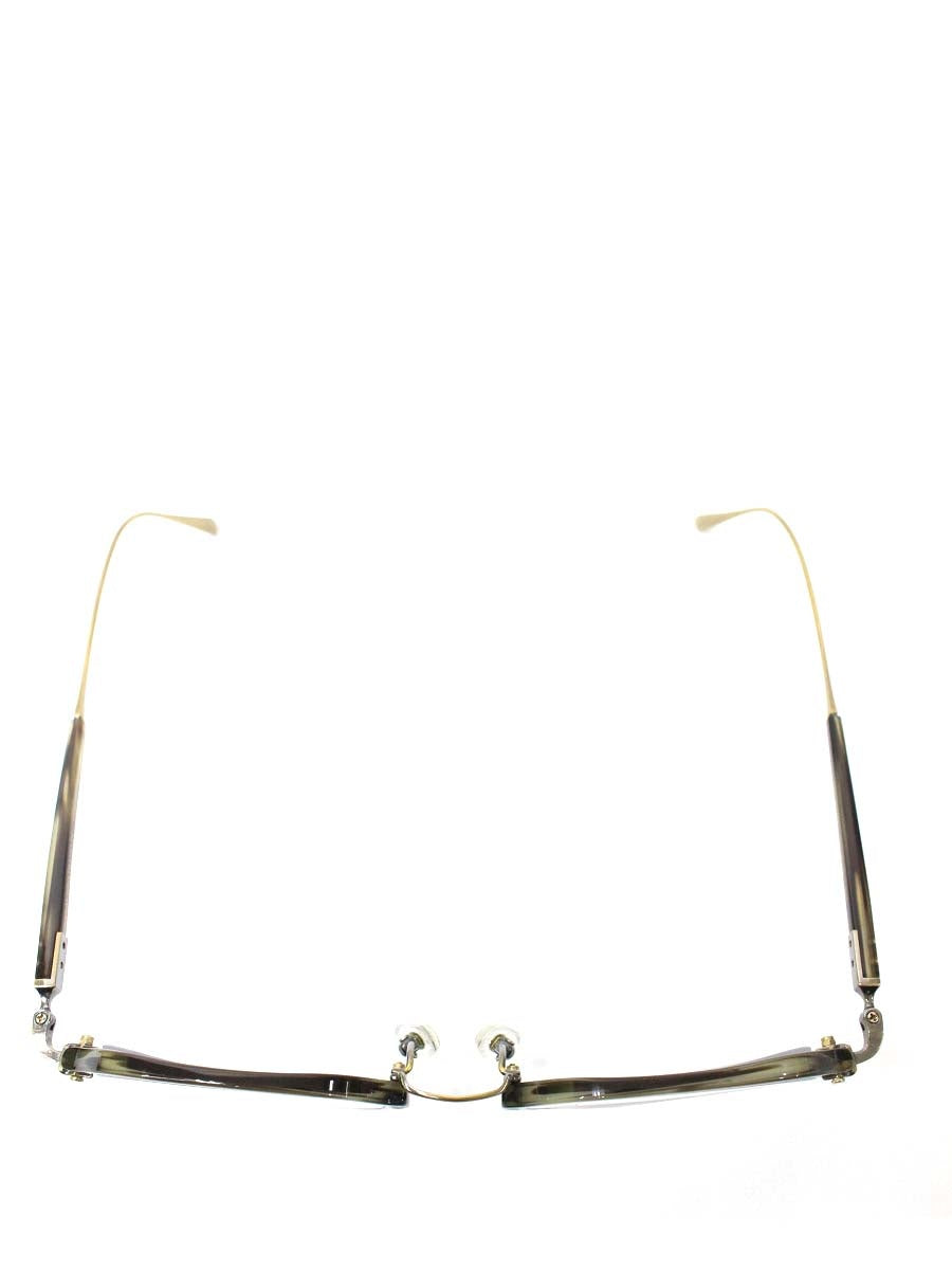 クレイトンフランクリン 654 HORN メガネ ブラウン コンビフレーム フルリム ウエリントン・ボストンシェイプコンビネーションモデル IT53AM324J1U