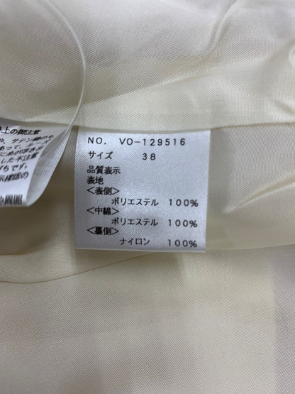 エムズグレイシー 129516 ジャケット 38 アイボリー 花 刺繍 ITNSVZ20V1JS