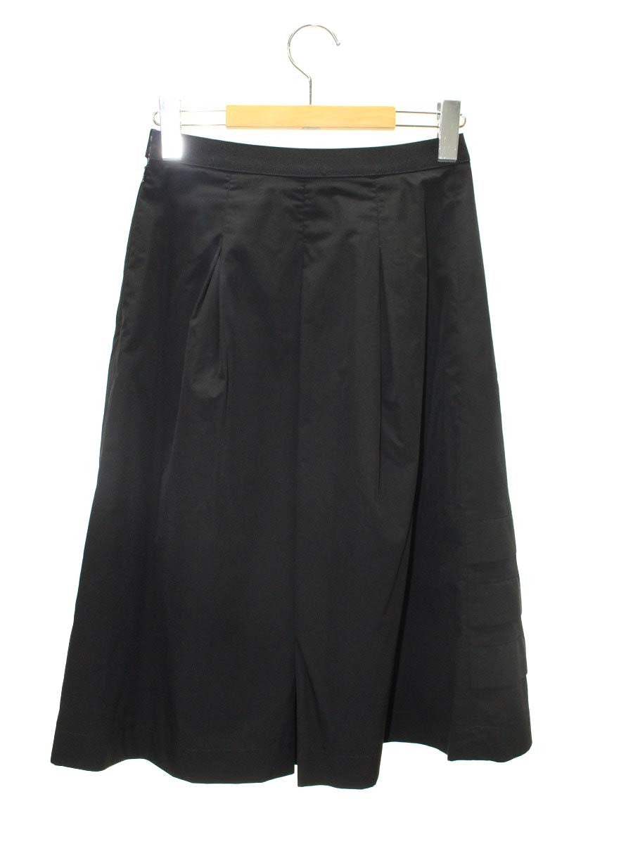 エムズグレイシー 117619 スカート 36 ブラック フレア ITTY2IGIVWTC