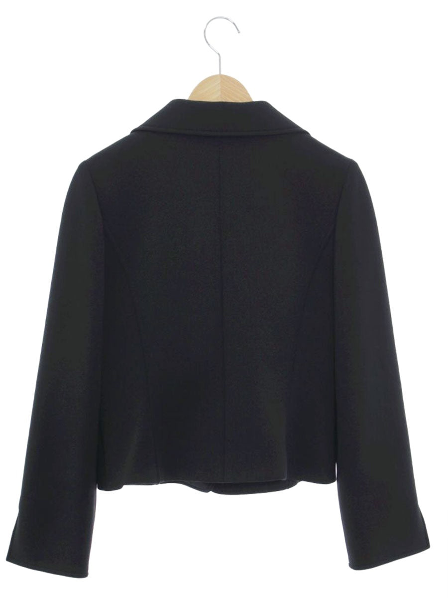 エムズグレイシー 114601 ジャケット 40 ブラック ストレッチ素材 ITUJPP80ZX6W