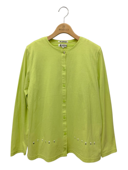 スタジオピッコーネ P959508 アンサンブル 40 ライトグリーン カーディガン カットソー ビジュー ストーン ITQ9PJD315UF