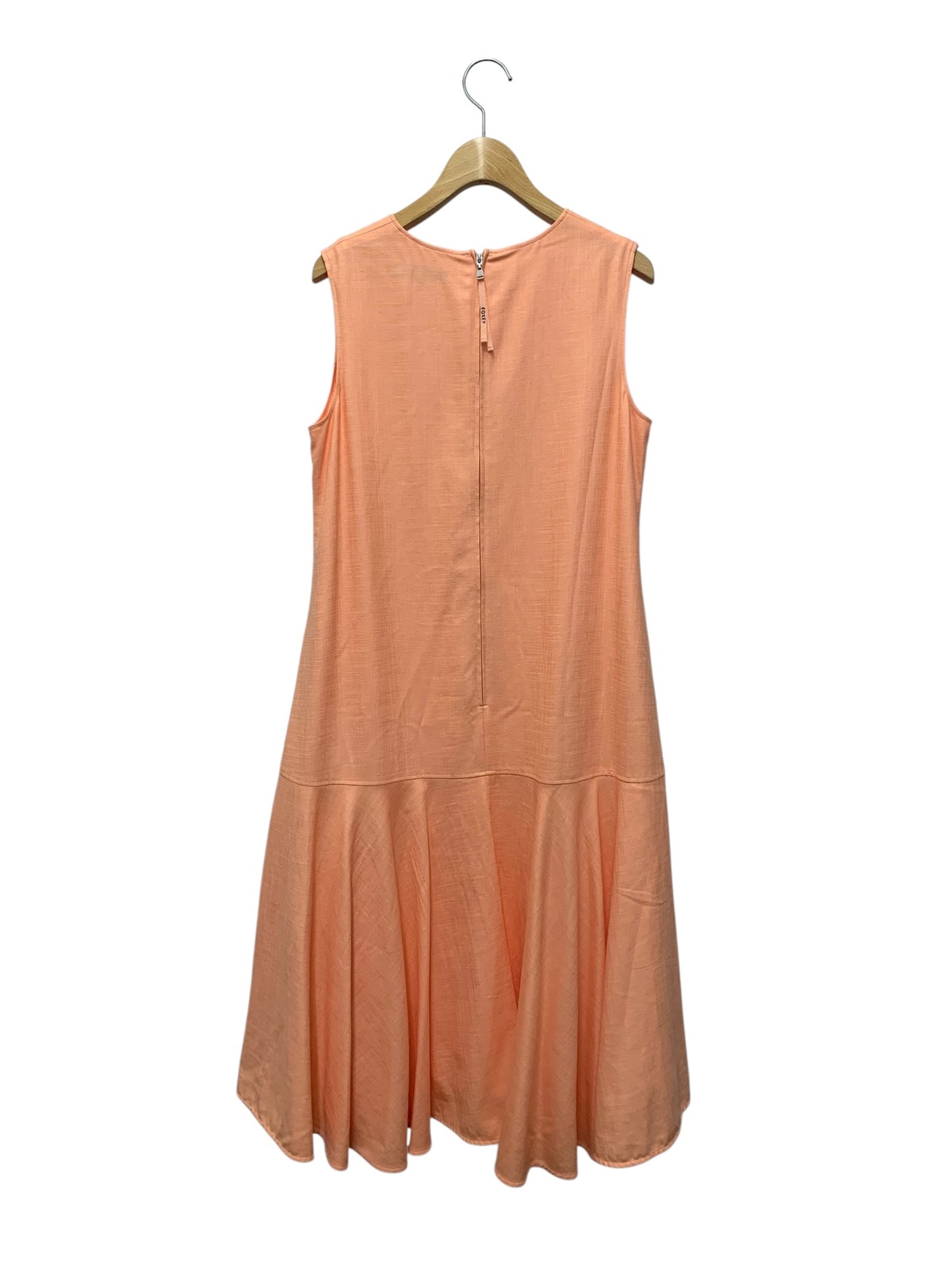 フォクシーニューヨーク Elegance Hem Dress 41064 ワンピース 40 オレンジ 2022年増産品 ITXGMF3KCL02