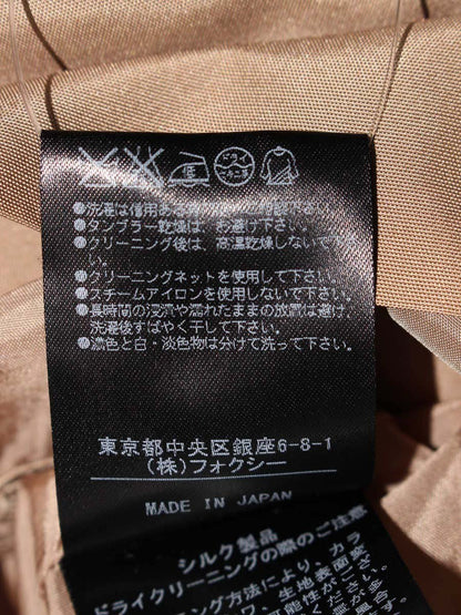 フォクシーブティック 34894 スカート 42 ベージュブラウン フレアー ITT3RZIA6MS2