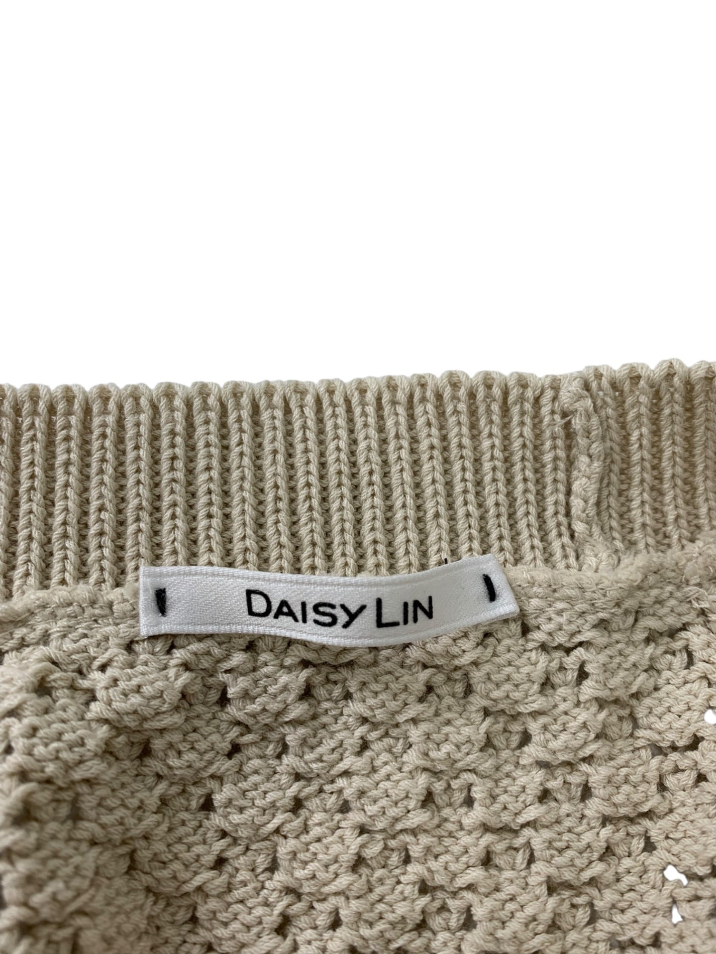 デイジーリン 06533 カーディガン F ベージュ デイジーマーガレット ITUN67VJKSOE