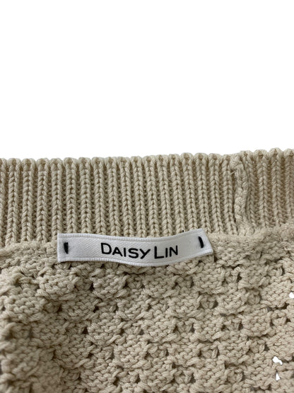 デイジーリン 06533 カーディガン F ベージュ デイジーマーガレット ITUN67VJKSOE