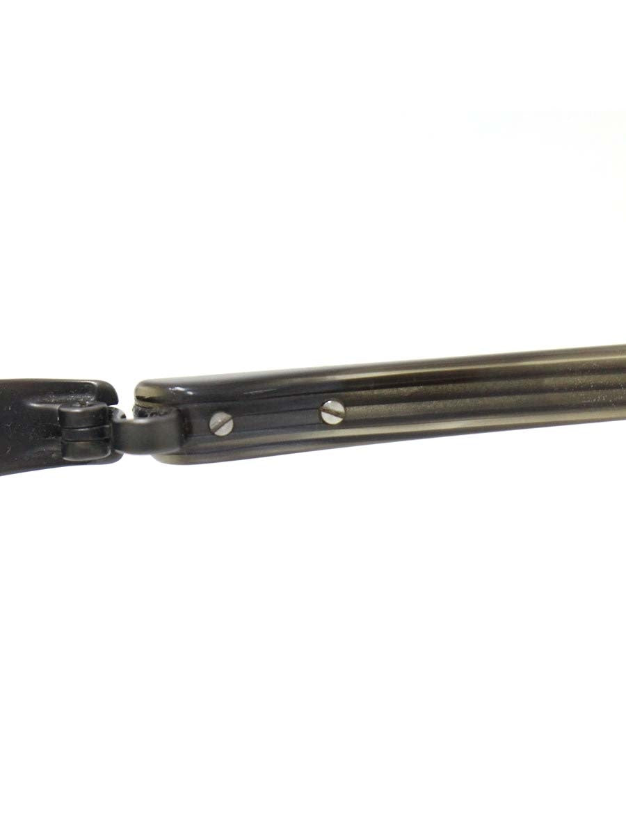 フォーナインズ メガネ ガンメタリック メタルフレーム ブロー ハーフリム（ナイロール） ITAXRADRPX5S