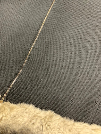 アドーア 531-275967 ニットジャケット 38 ブラック ジップアップ ラビットファー ITJE5SWM946G 【SALE】