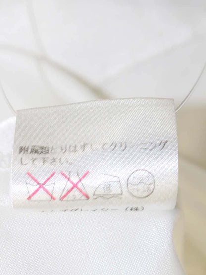 エムズグレイシー 725536 ブラウス 38 ホワイト パール ITDZY905MSU0 【SALE】
