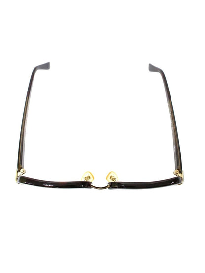 エンパイアユニーク 1650 メガネ 眼鏡 ブラウン/ゴールド コンビフレーム フルリム ボストン IT19JUXCU13W