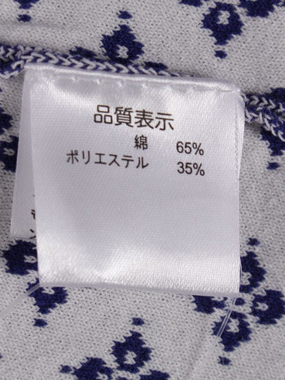 スーパービューティー ワンピース 42 ブルー フェイクパール ノーカラー リボン ITBTB1ATG8U4