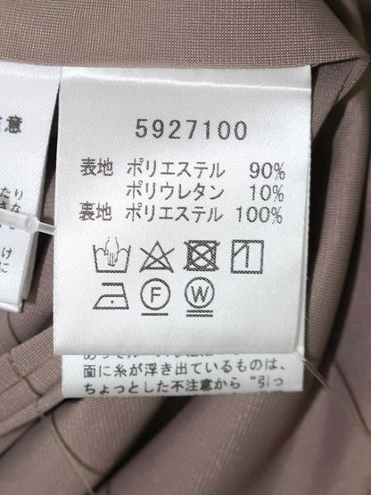 ルネ Rene basic 5927100 ワンピース 36 グレージュ ストレッチ フリル ITOWTHKNGYYI