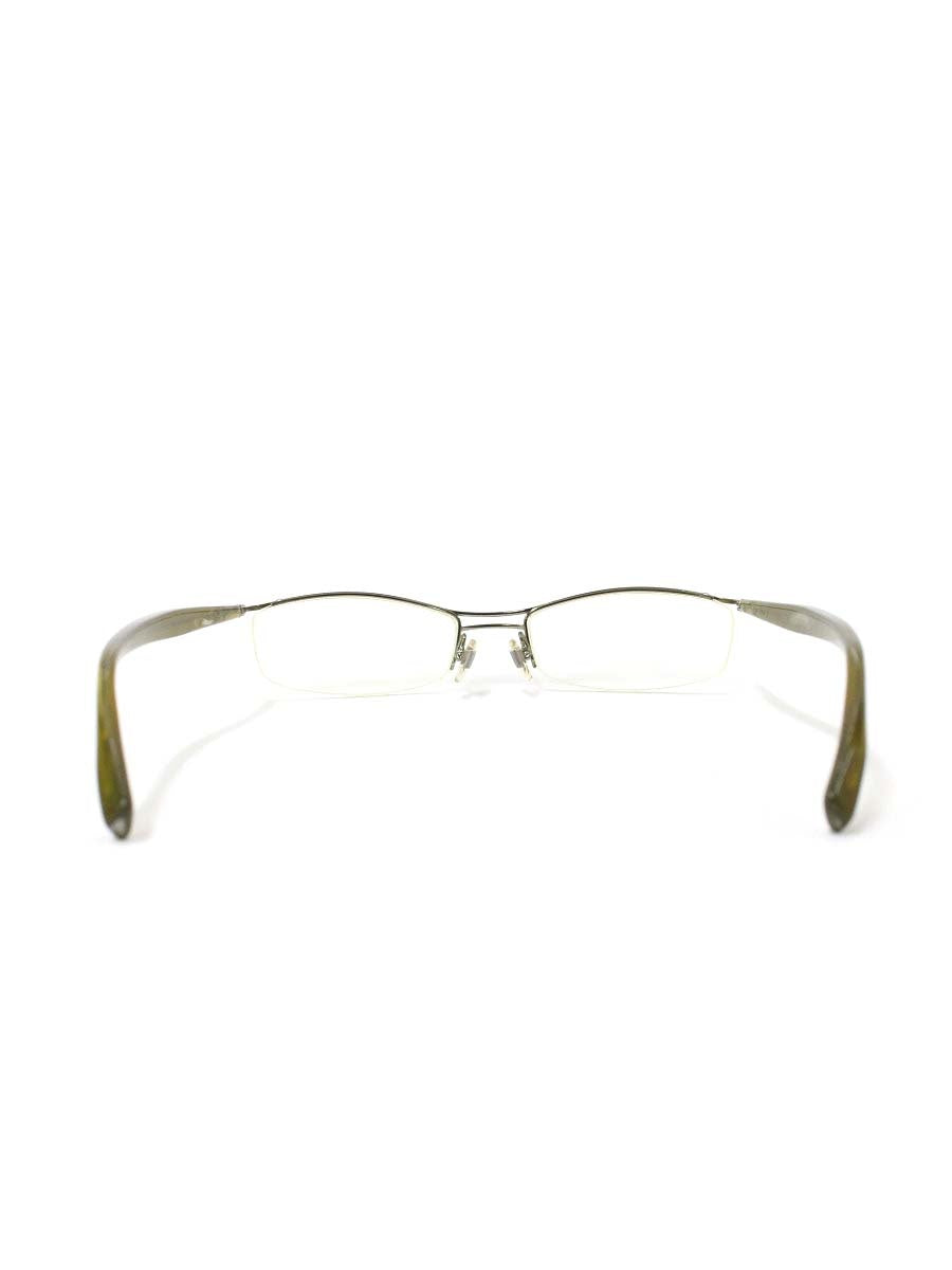 アランミクリ AL0421 メガネ カーキグリーン 0012カラー コンビフレーム スクエア IT4LP7V5Q3YK 【SALE】