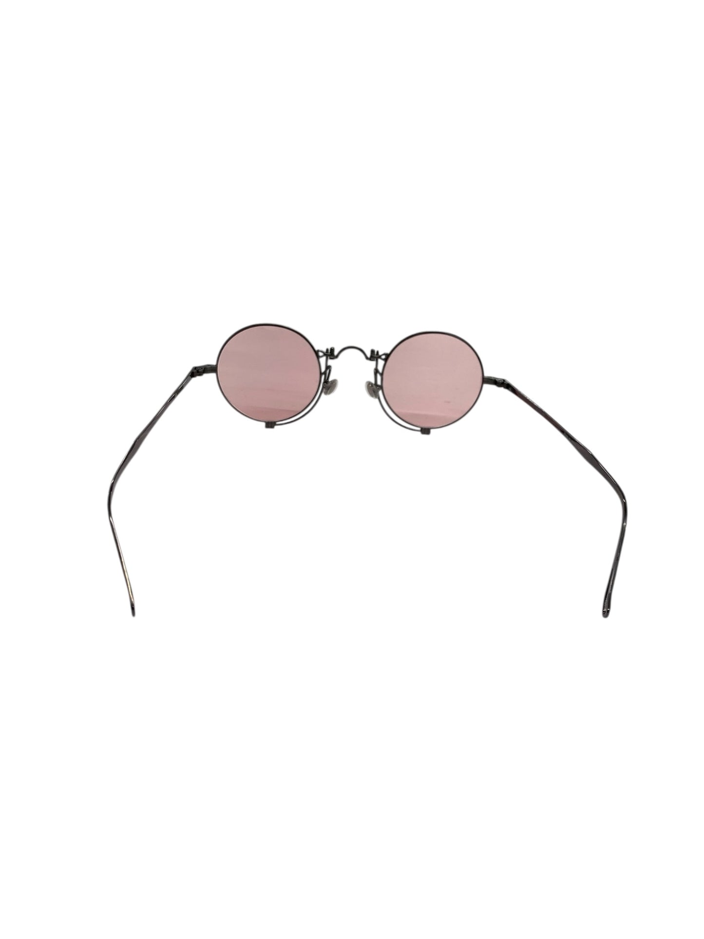 マツダ 10601H サングラス フルリム ラウンド（丸メガネ）彫金 グレー メタルフレーム ITXM4O6VKN5X