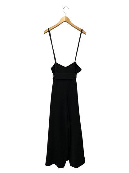 エムズグレイシー 216509 パンツ 40 ブラック サスペンダー付きワイドパンツ ITWEGYERKI5K