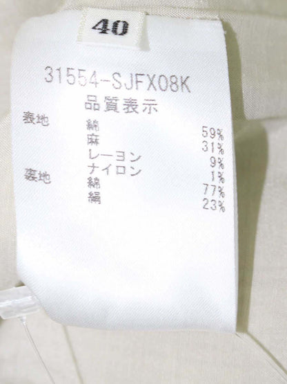 フォクシーブティック 31554 ジャケット 40 ベージュ 31554 フレンチツイスト ITQROGMMW6A0