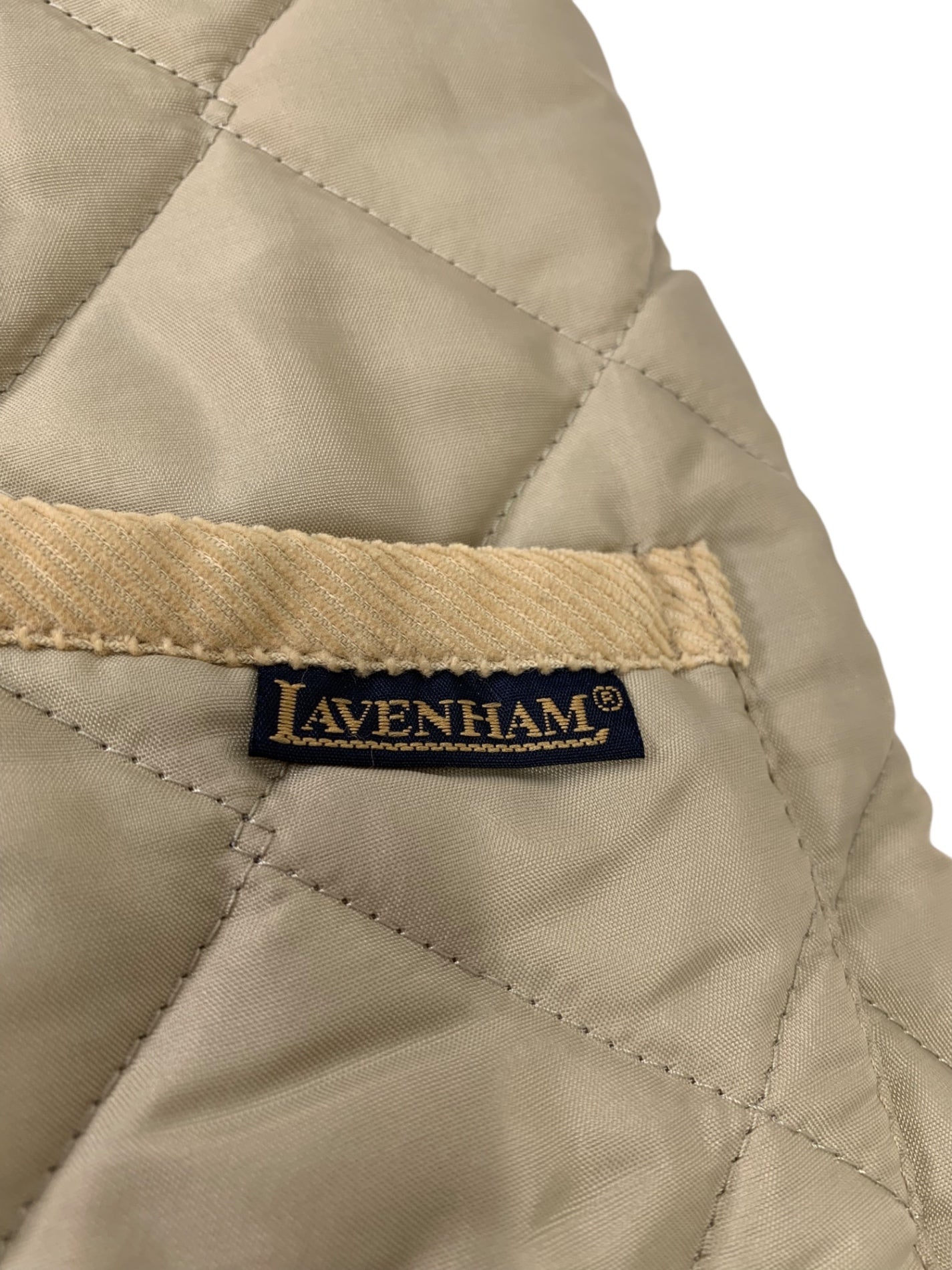 ラベンハム WA-AW05 ジャケット 34 ベージュ キルティング ITHUQ1NK3Y12