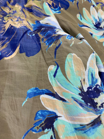 エブール 3710600520 ワイドパンツ 36 ベージュ フラワー ITRJV6KV4PUA