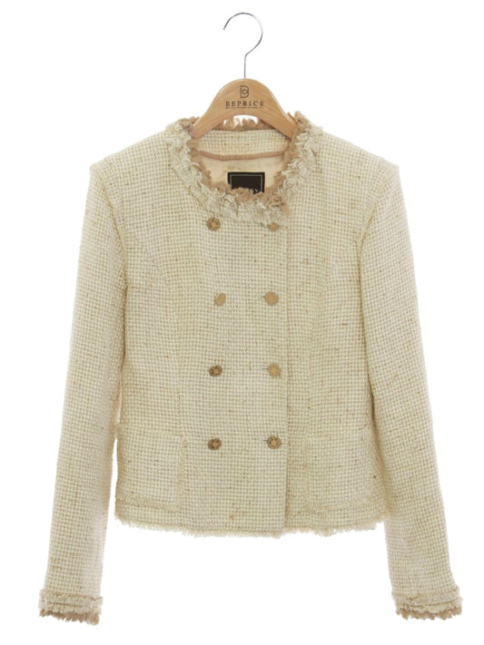 フォクシーブティック 27949 ジャケット 40 アイボリー レディツイード IT3OA19HEWDO
