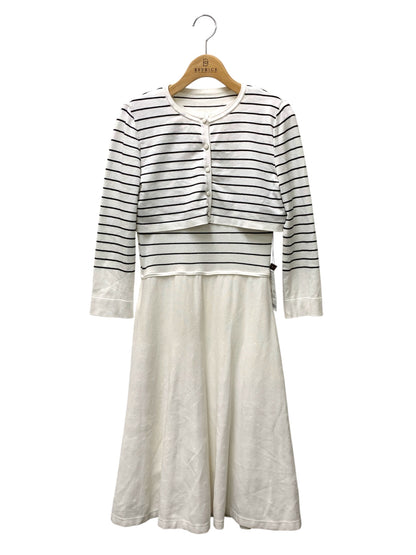 フォクシーブティック Knit Suit Riviera 35618 ワンピース 40 ホワイト ITRCIFQXH3I4