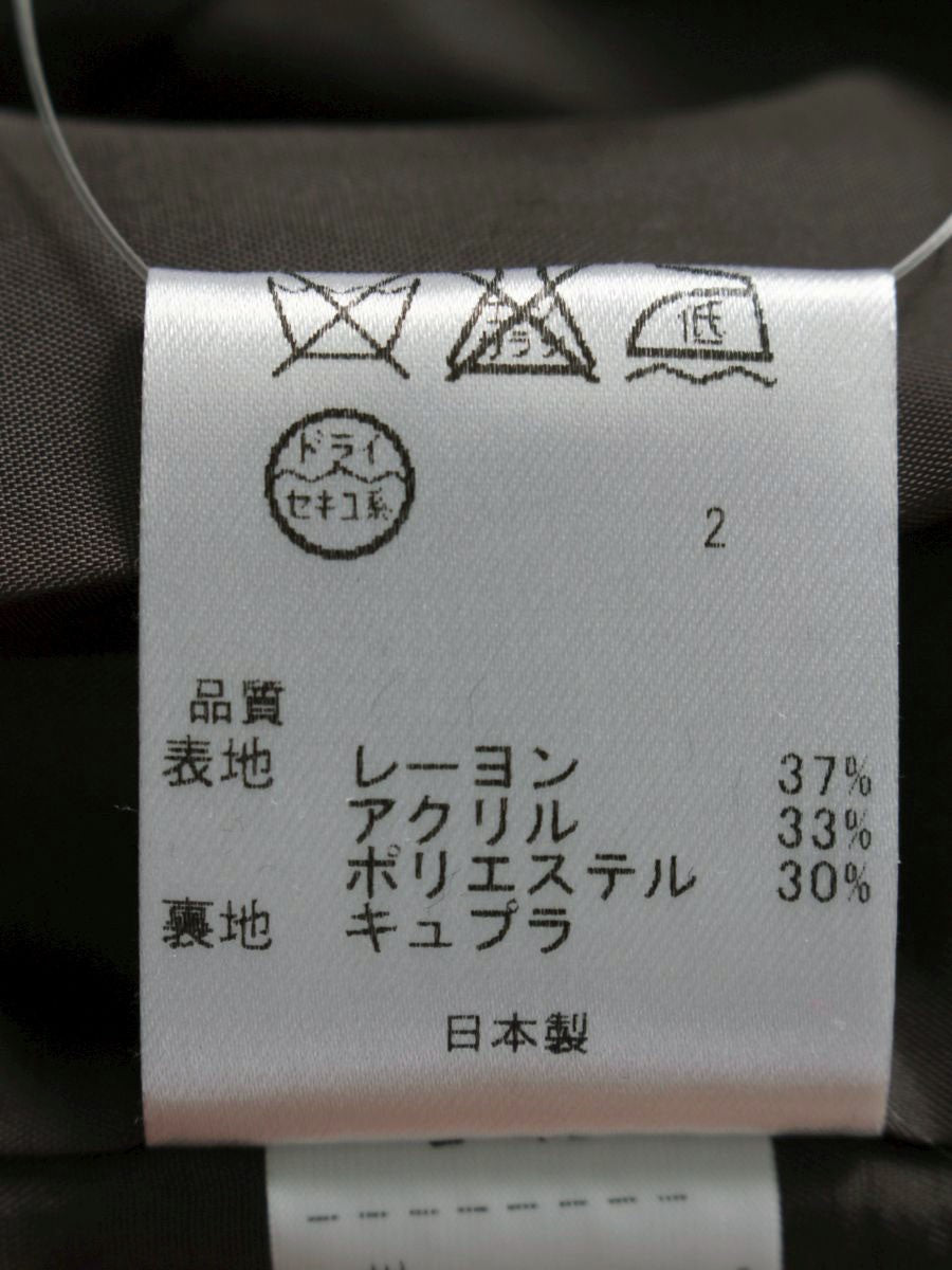 トッカ JKTOGA0220 ジャケット 0 ブラック ノーカラー　刺繍 ITC70MZ498L8