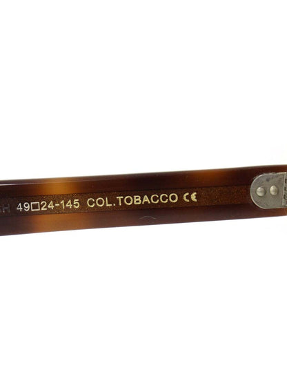 モスコット LEMTOSH メガネ 眼鏡 ブラウン レムトッシュ  セルフレーム フルリム ウェリントン クリア ITXW98XF21MP