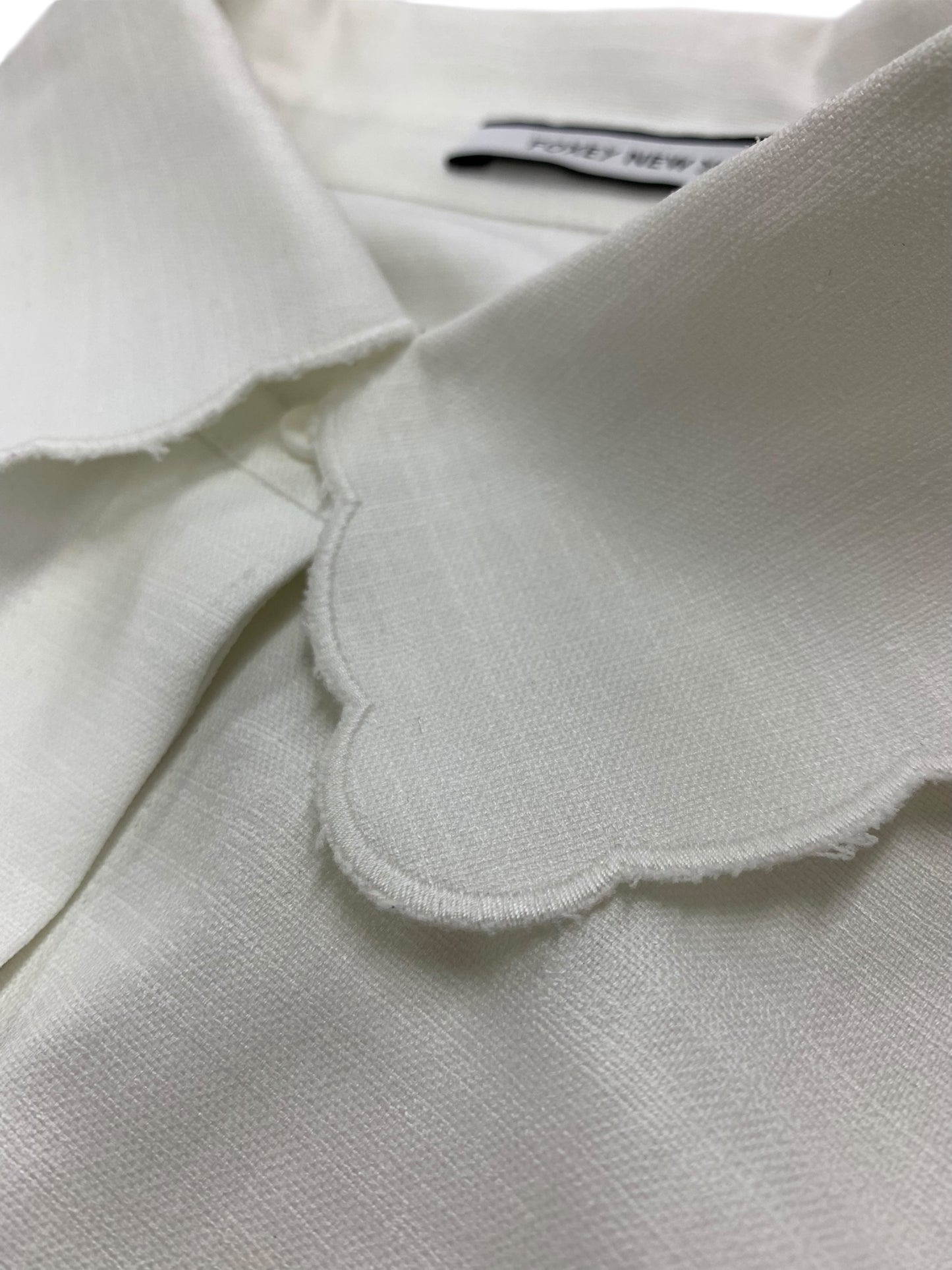 フォクシーニューヨーク Beatrix Blouse 42733 シャツ ブラウス 40 ホワイト ITW9K48WJAO0