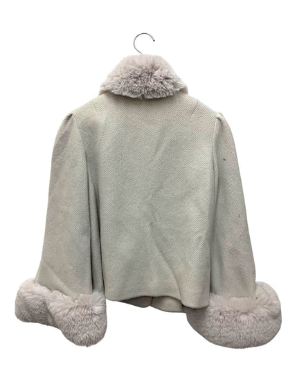 トゥービーシック W5725-616-06 ジャケット X グレー フェイクファー ビジュー ITV4TWI8B7V4 【SALE】