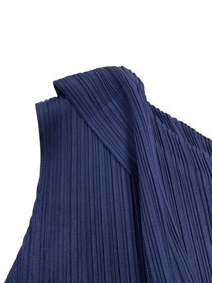 プリーツプリーズイッセイミヤケ PP11-JH393 ワンピース 3 ネイビー プリーツ ITWROLREO6VM