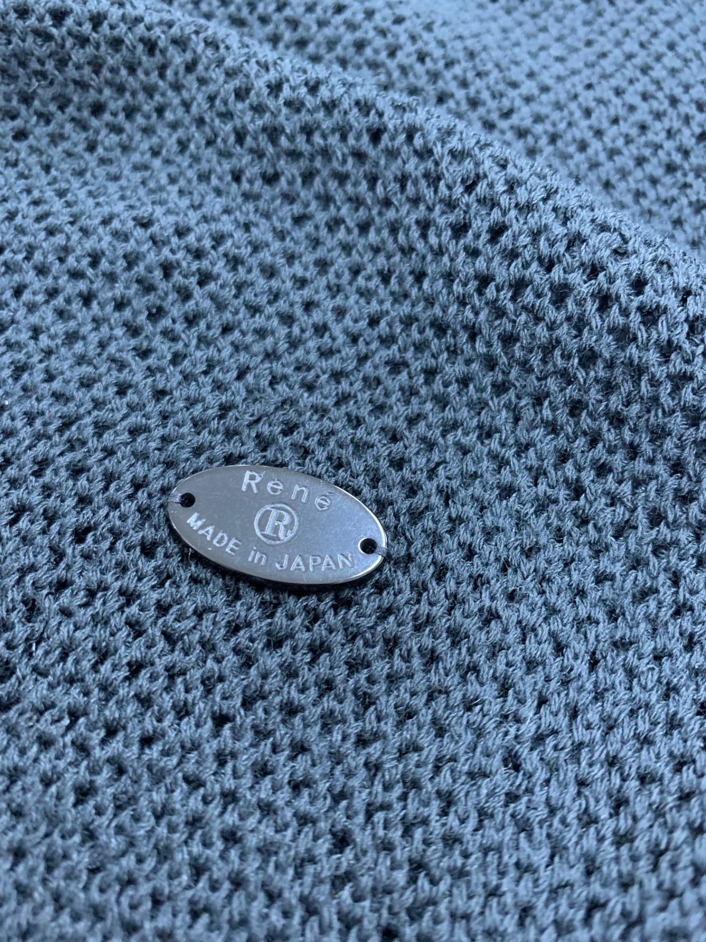 ルネ 5322010 トップス 36 ブラック パールボタン 五分袖 ITYW9JT1RP80