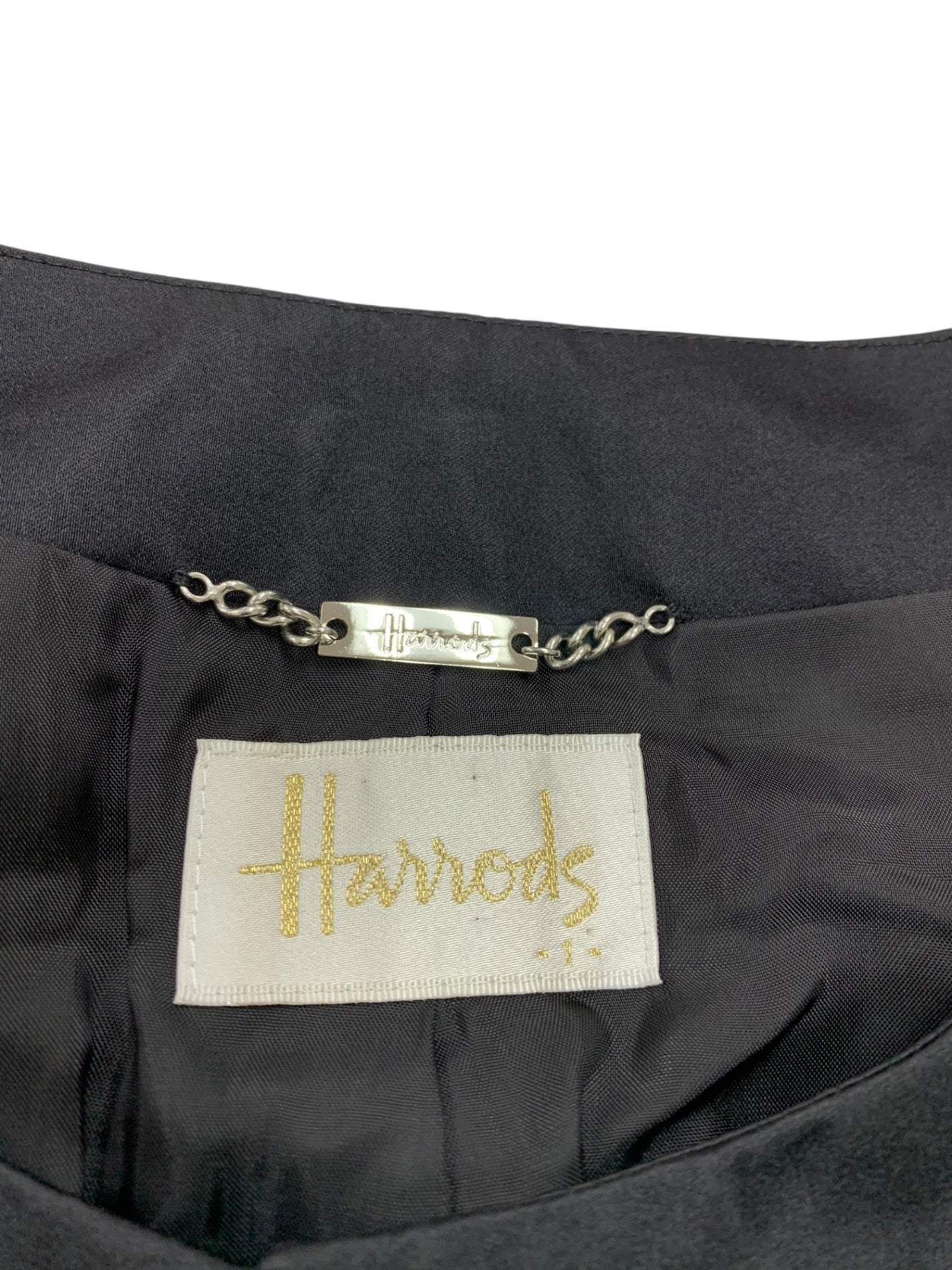 ハロッズ 13500211 ジャケット 1 ブラック ツイード スパンコール ITP5Y016CGHC