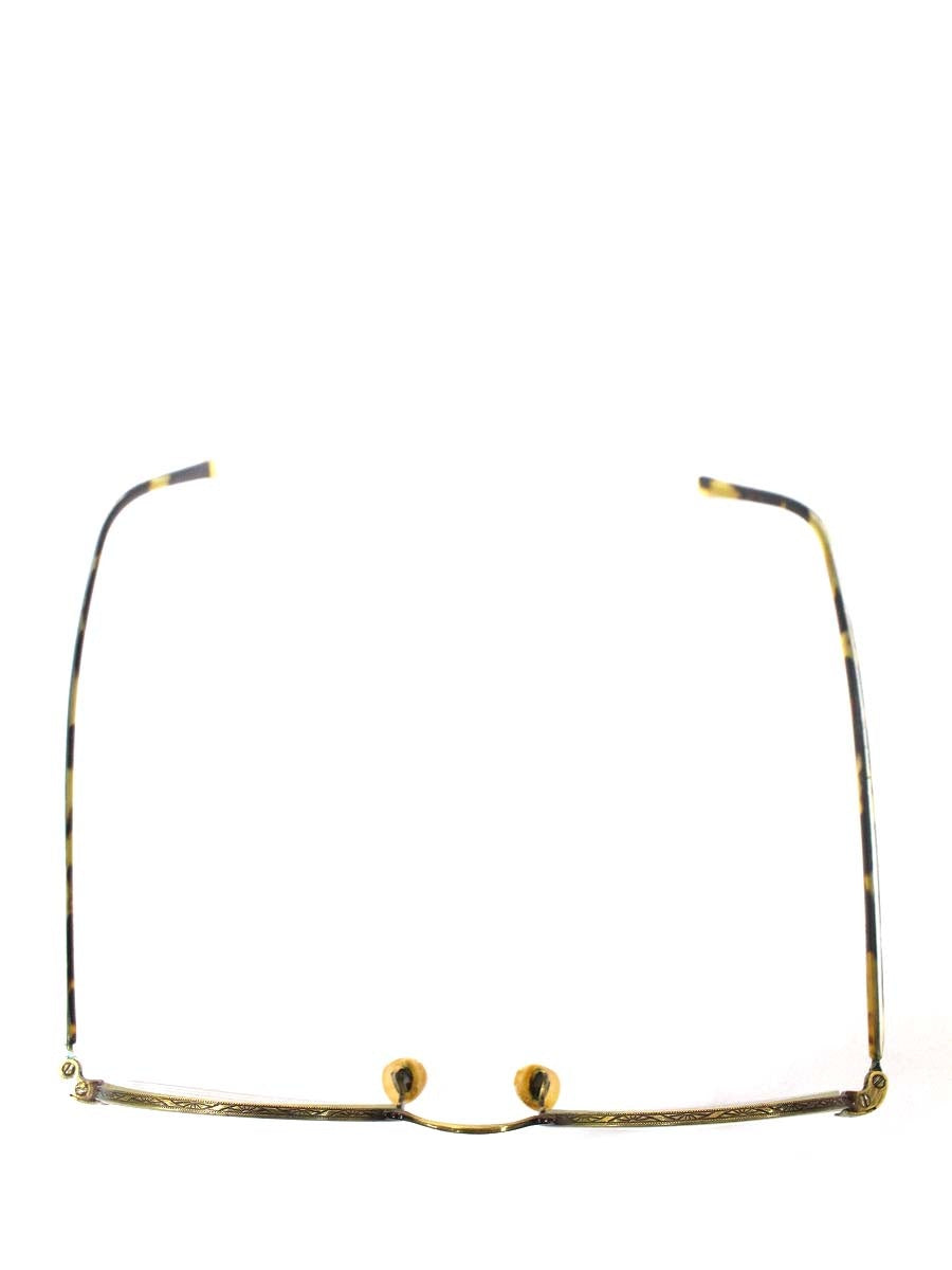 オリバーピープルズ OP-5 OV メガネ ゴールド メタルフレーム フルリム ラウンド 1990's (生産：オプテックジャパン期) ITBOU6ANKHJ0 【SALE】