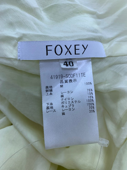 フォクシーブティック Dress Cattleya 41919 ワンピース 40 イエロー ITIM6DBRUWQS