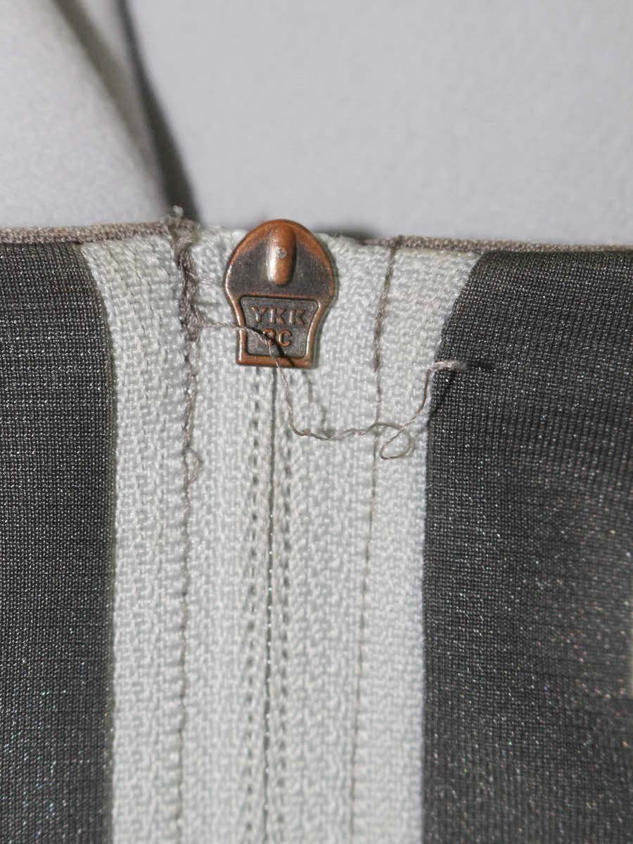 フォクシーニューヨーク ワンピース ダリア 35025 40 ブルー/グレー IT9UXNNZ9904