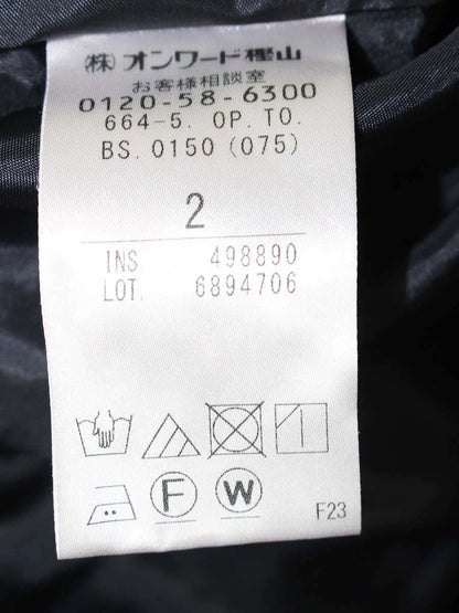 トッカ Mermaid OPTOBS0150 ワンピース 2 ネイビー フラワーモチーフ 刺繍 ITCCEJHKHYJQ