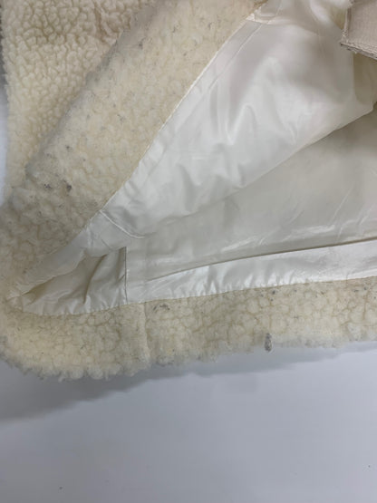 フォーティーナインアベニュー 314151124 ブルゾン 38 ホワイト ボアノーカラーブルゾン IT0C58UA7588