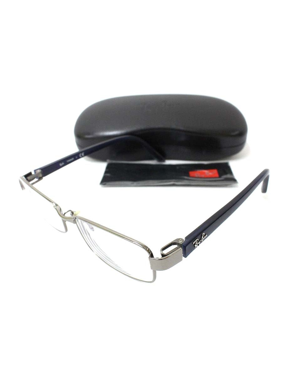 レイバン RB8726D メガネ ガンメタル/ネイビー メタルフレーム フルリム スクエア ITH05AX7NZAR