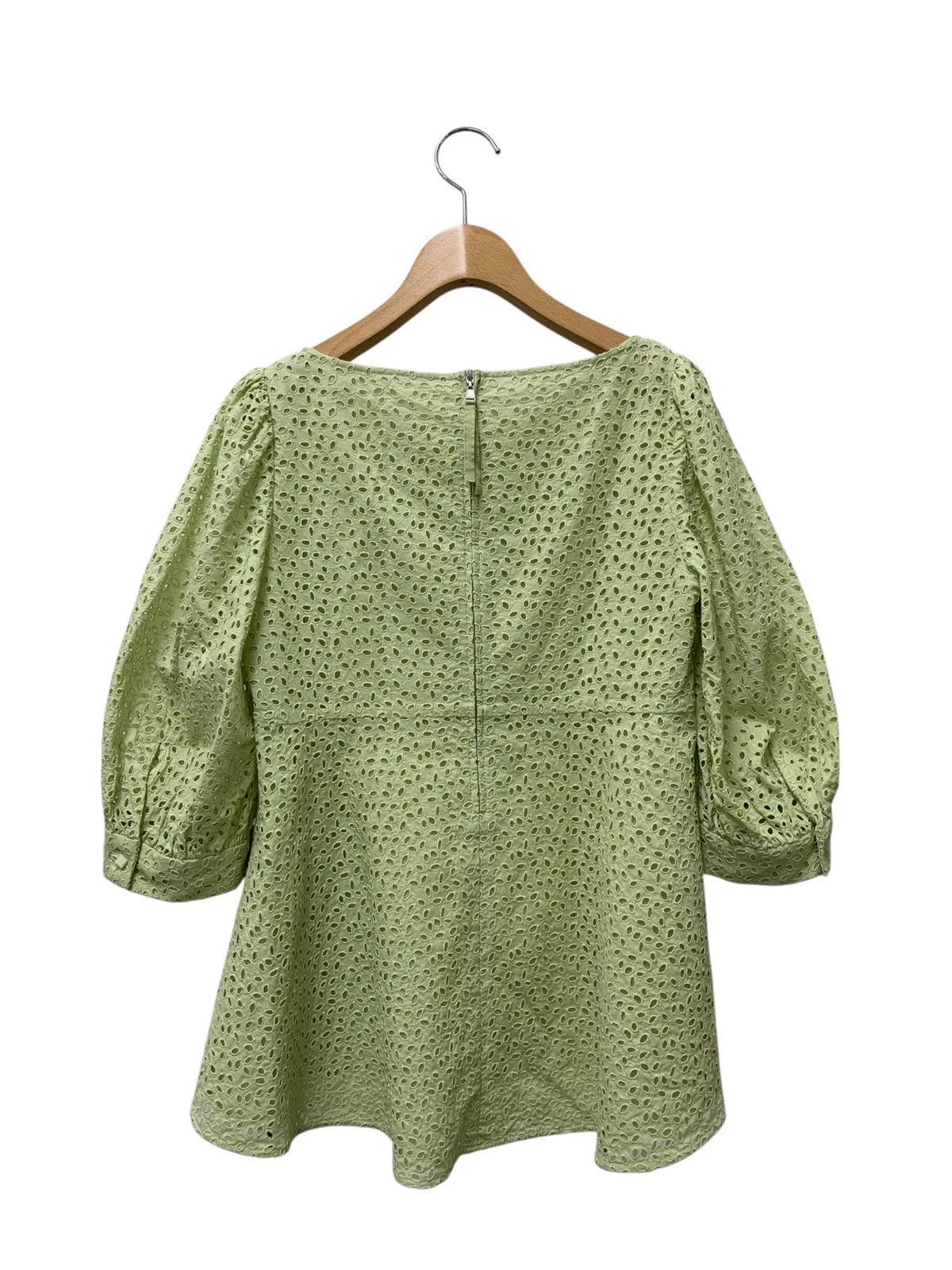 フォクシーニューヨーク Blouse Spring Breeze 45803 ブラウス 38 グリーン IT3CGMSDOLZ5