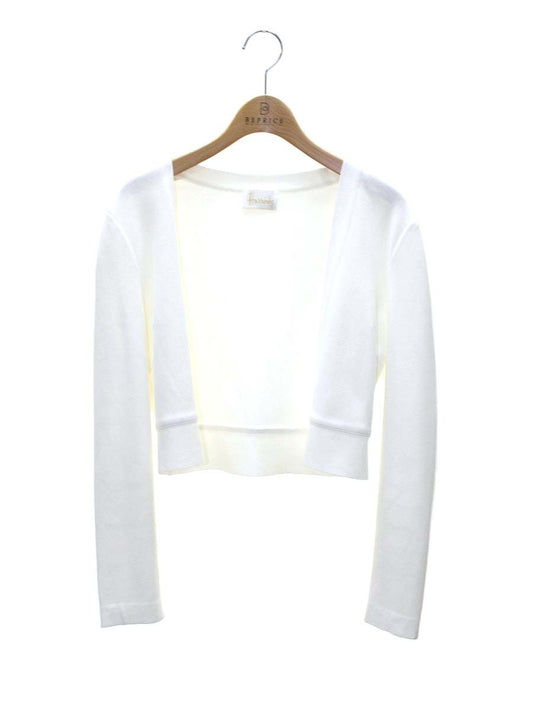 ハロッズ 15121111 カーディガン ホワイト コットン ITNZ0ZGRBRNO