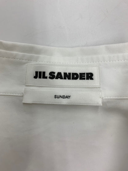 ジルサンダー JSXQ600605 WQ244300 シャツ 36 ホワイト ロング オーバーサイズ IT77E27EL0WK