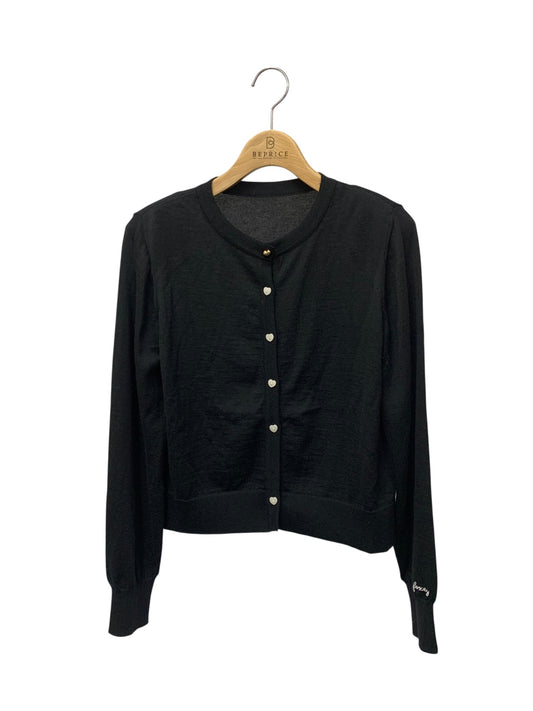 フォクシーブティック VALENTINE ヴァレンタイン 44185 カーディガン 40 ブラック ニット IT1ILBARUCE6