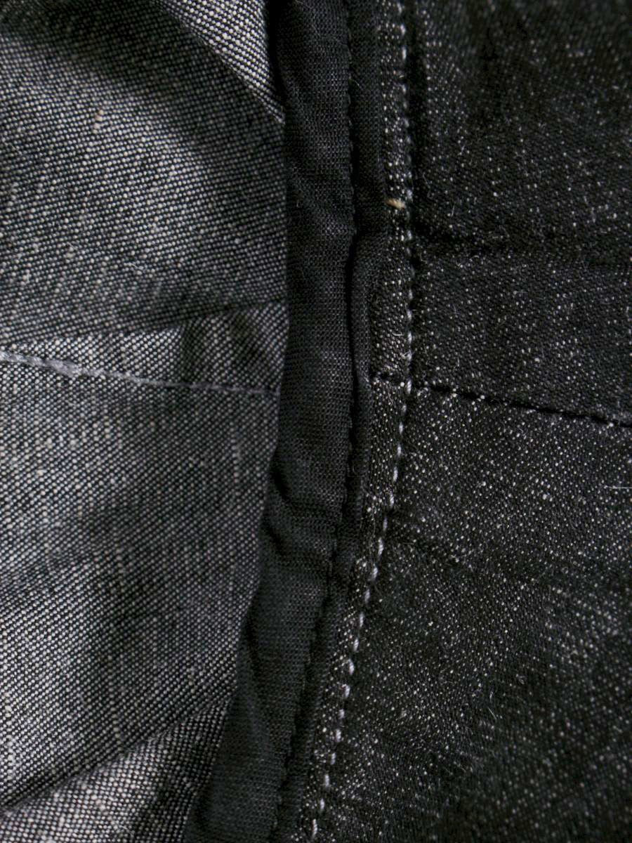 エムズグレイシー 114113 ジャケット 40 グレー ノーカラー フリル ITRMGG4VH0VS