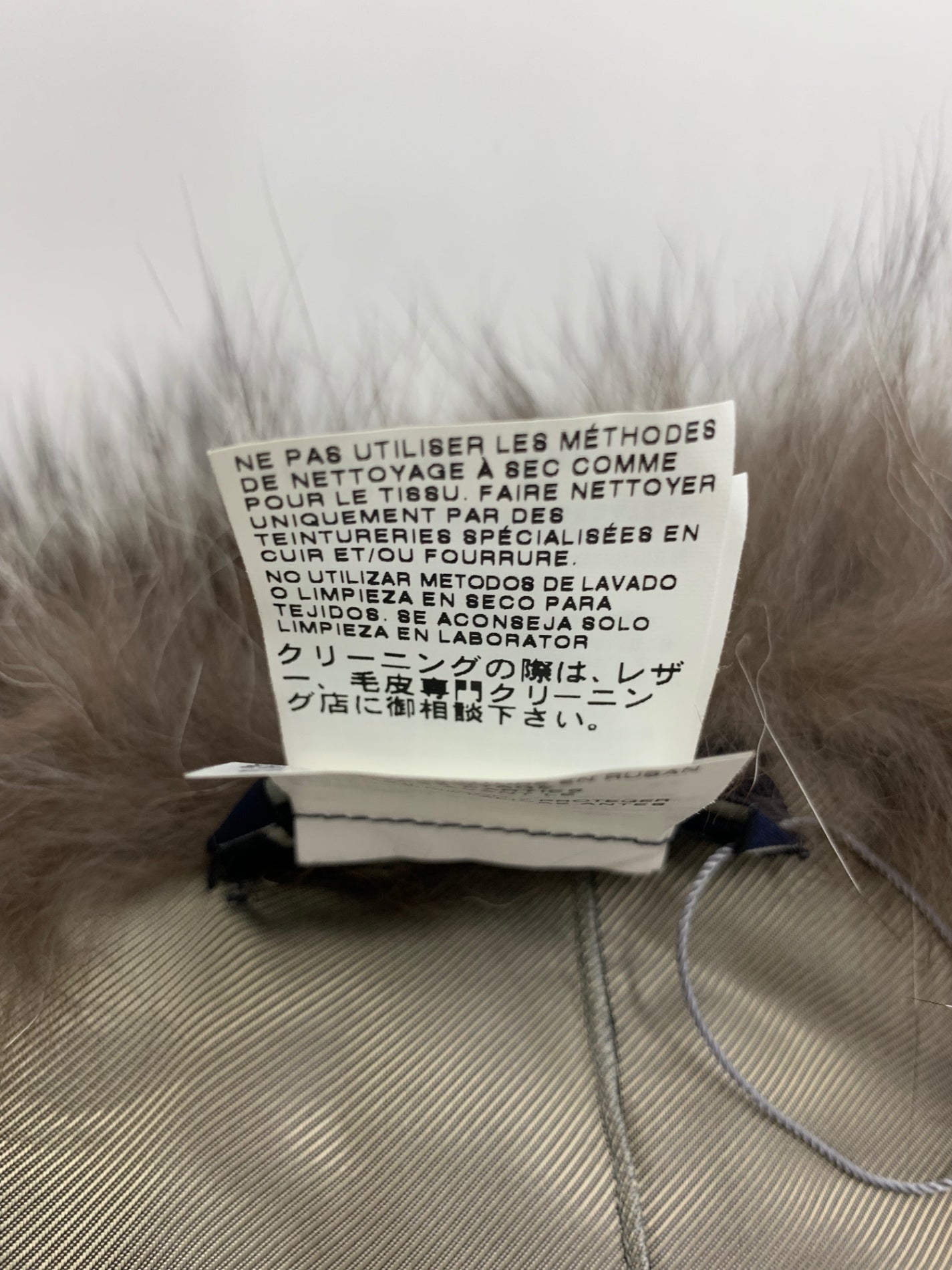 エスマックスマーラ 9586183 マフラー グレー フォックスファー ITW2D2RSFCO4