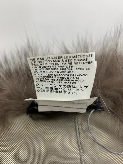 エスマックスマーラ 9586183 マフラー グレー フォックスファー ITW2D2RSFCO4