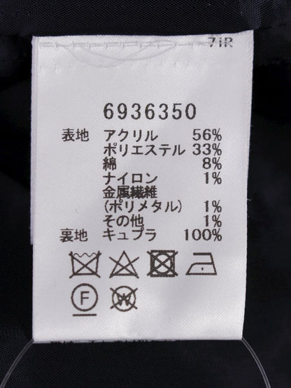 ルネ 6936350 ワンピース 38 ネイビー TISSU ツイード ITBVG9GD8EJW