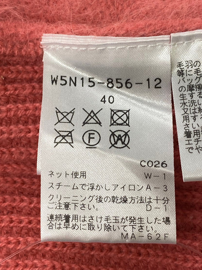 トゥービーシック W5N15-856-12 ニットセーター 40 ピンク ビジュー ITEQ7R2CAO3Q