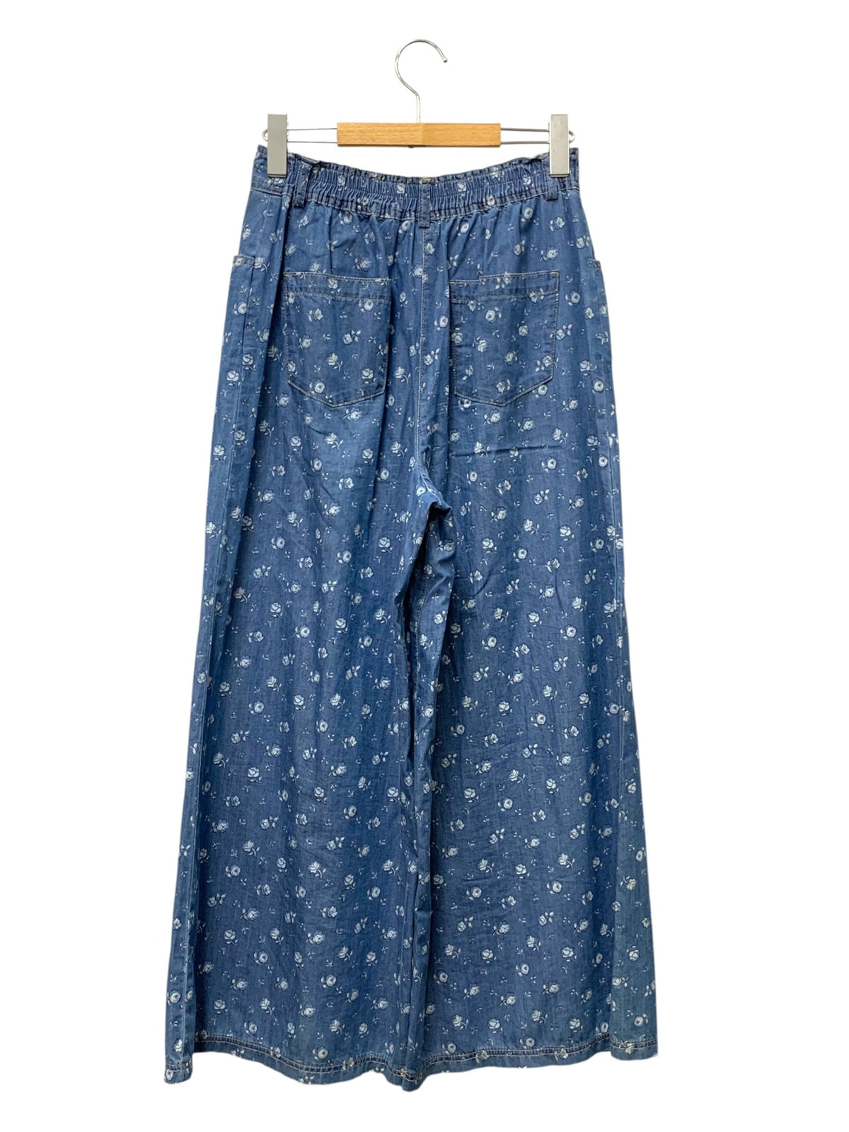 エムズグレイシー ボタニカルデニムパンツ 516312 38 ブルー ITZ9R82129L8