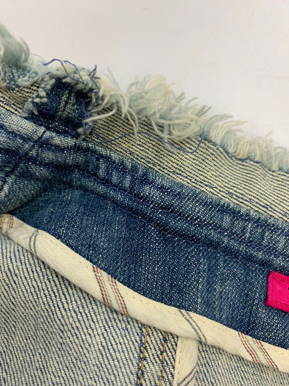 トゥービーシック W5E06-133-22 デニムジャケット 40 ブルー フェイクパール ITVU8XYLS0QS