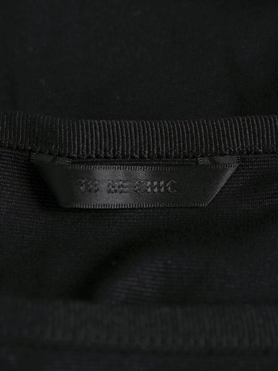 トゥービーシック W5P10-262-09 トップス 42 ブラック フラワーモチーフ 刺繍 ビジュー ITTDJV03YS54